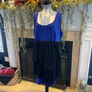 Torrid blue dress  